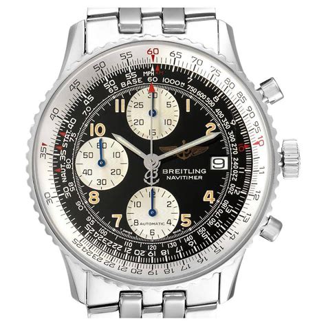 Breitling Navitimer Men's Black Watch with Arabic Numerals